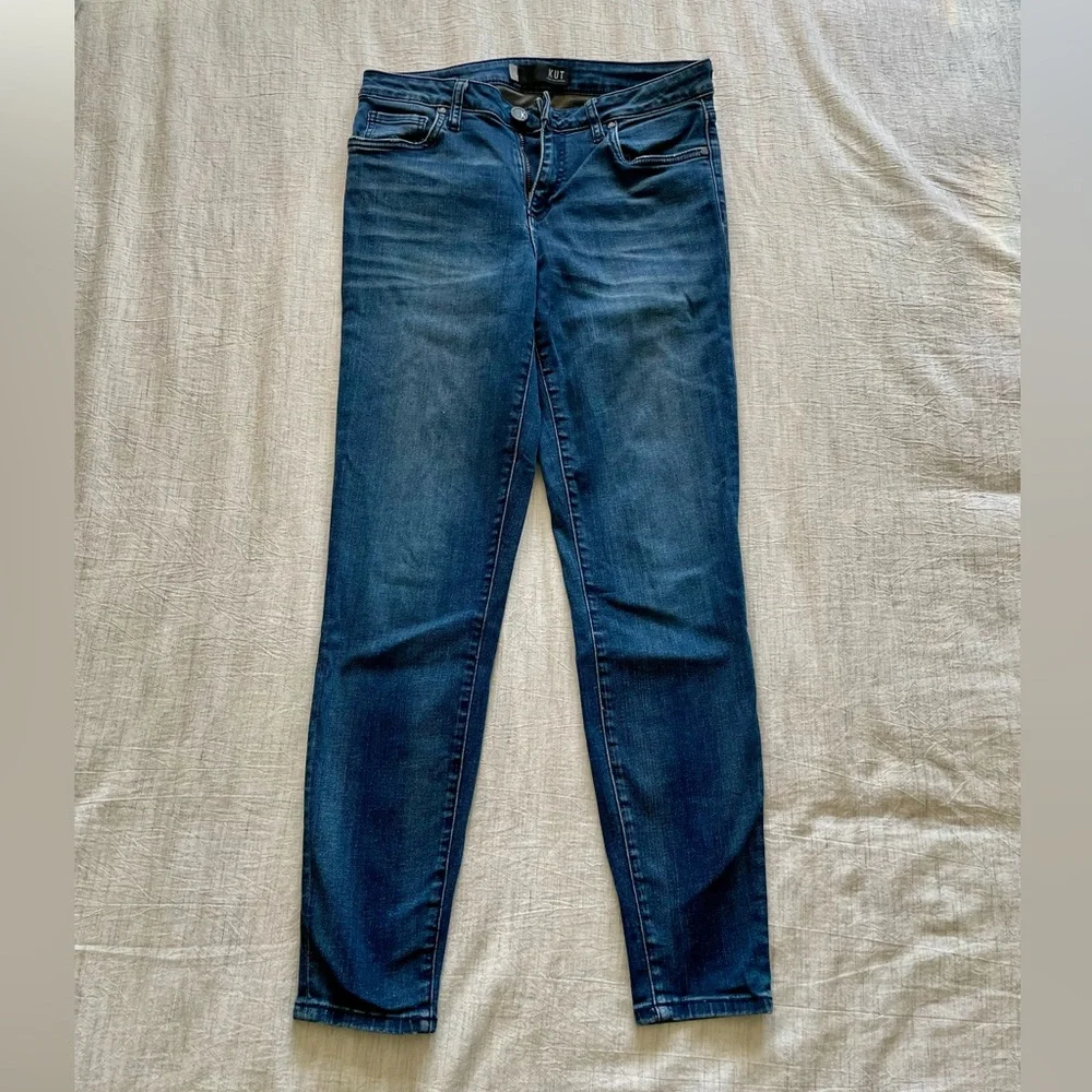 Kut from the Kloth Donna High Rise Ankle Skinny Size 6 - Picture 4 of 4